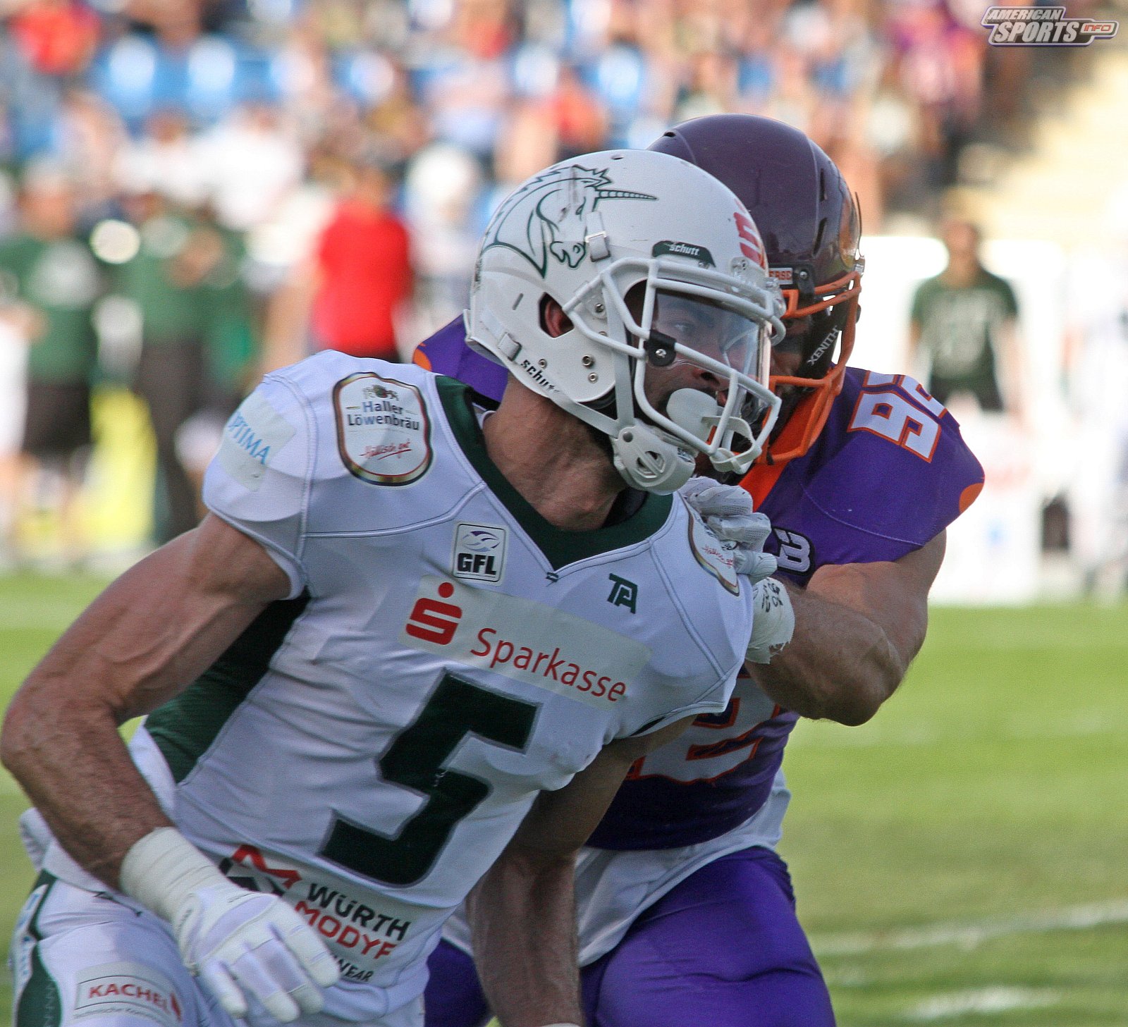 GFL Süd: Frankfurt Universe vs Schwäbisch Hall Unicorns 00:31 01.06.2019 Galerie 3