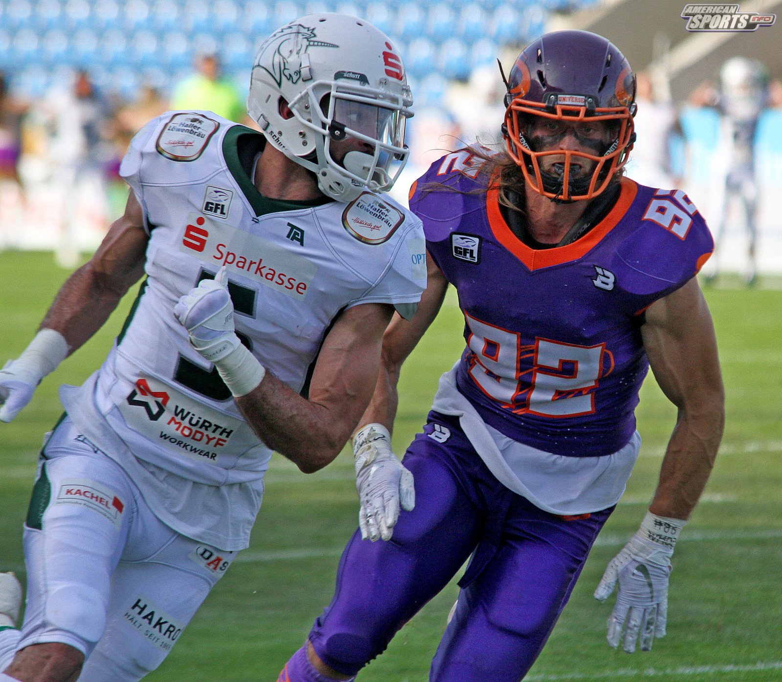 GFL Süd: Frankfurt Universe vs Schwäbisch Hall Unicorns 00:31 01.06.2019 Galerie 3