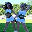 Die Cologne Cheerdance Cheerleader beim Heimspiel gegen die Berlin Rebels am 29.06.2019