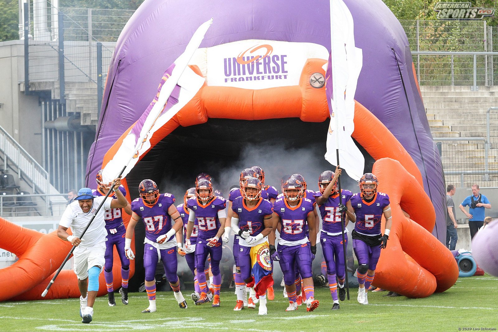 GFL Süd: Frankfurt Universe vs Stuttgart Scorpions 51:12 18.08.2019 Galerie 2
