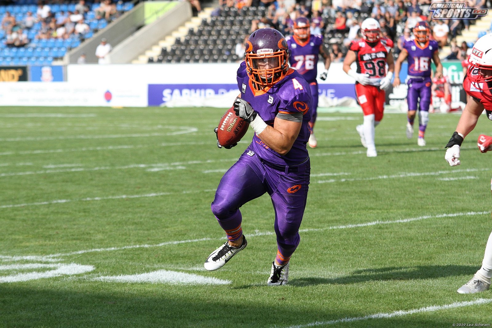 GFL Süd: Frankfurt Universe vs Stuttgart Scorpions 51:12 18.08.2019 Galerie 2