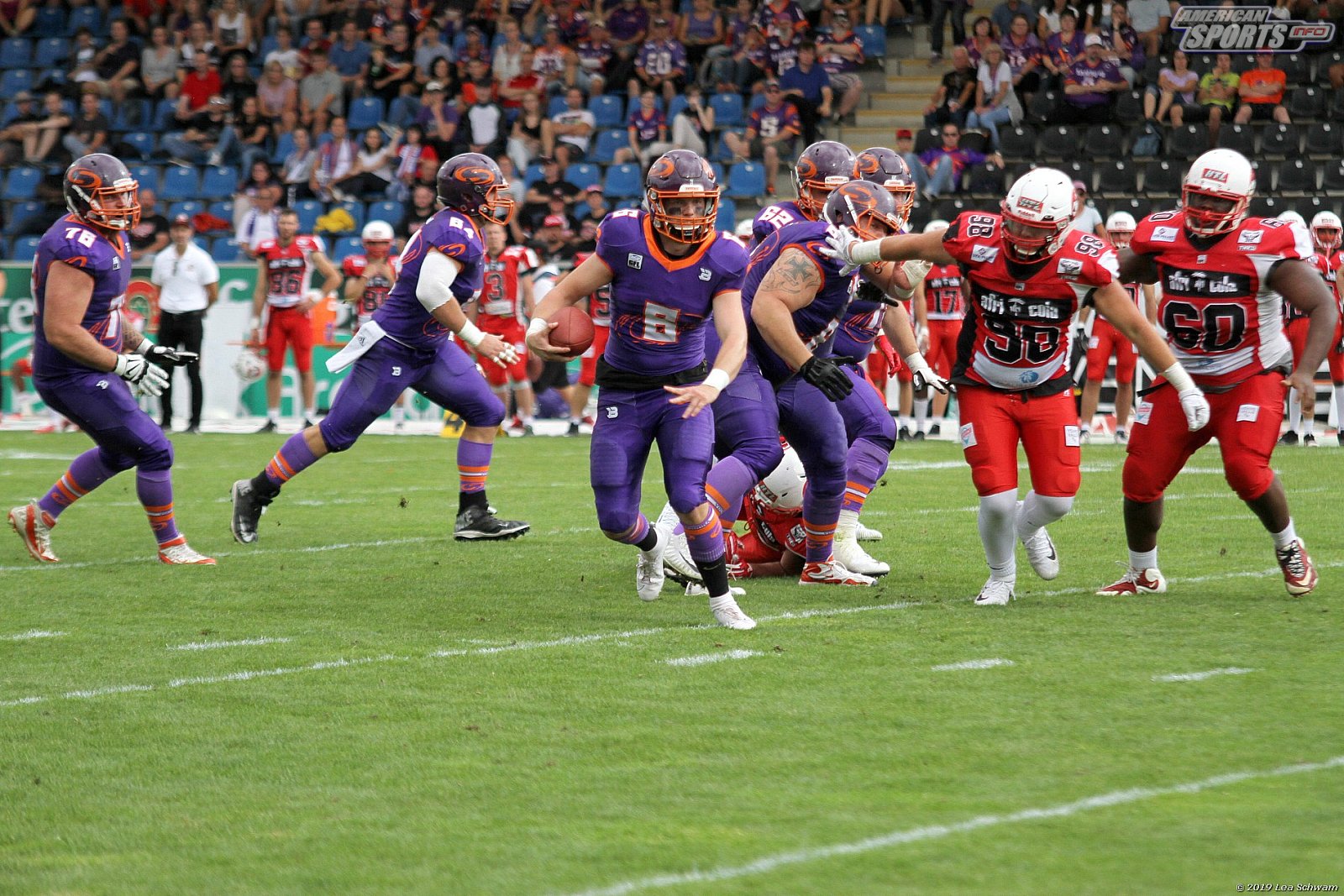GFL Süd: Frankfurt Universe vs Stuttgart Scorpions 51:12 18.08.2019 Galerie 2
