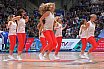 Das Frankfurt Skyliners Danceteam beim BBL Pokal Heimspiel gegen die Basketball Löwen Braunschweig am 22.12.2018