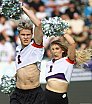 Die Frankfurt Galaxy Dancers beim Heimspiel der Frankfurt Galaxy gegen Stuttgart Surge am 12.07.2025