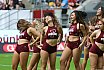 ELF: Die Cheerleader beim Spiel Rhein Fire vs Vienna Vikings am 01.06.2025