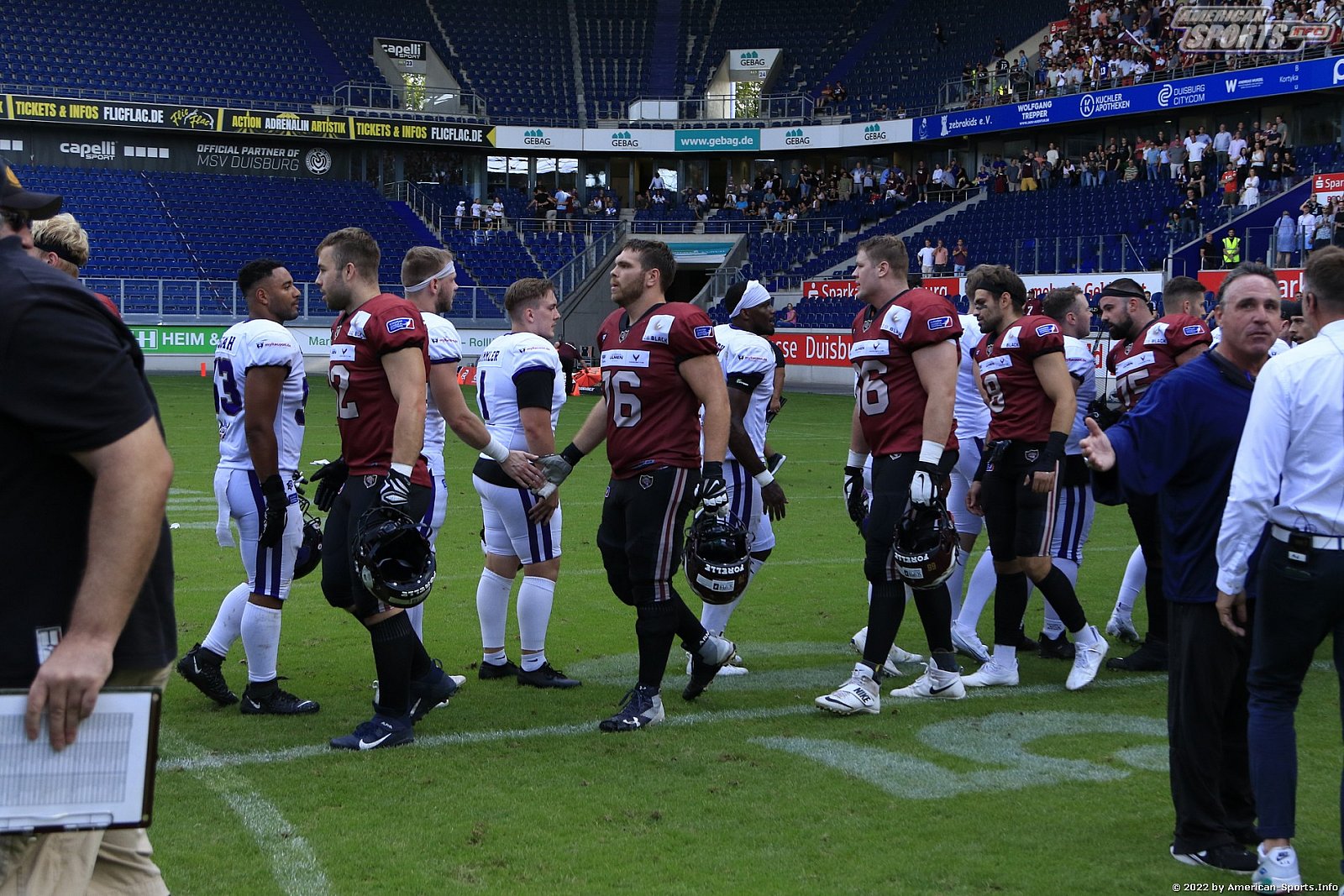 ELF: Rhein Fire vs Frankfurt Galaxy 23:21 21.08.2022