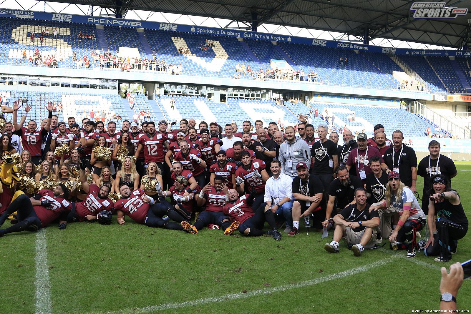 ELF: Rhein Fire vs Frankfurt Galaxy 23:21 21.08.2022