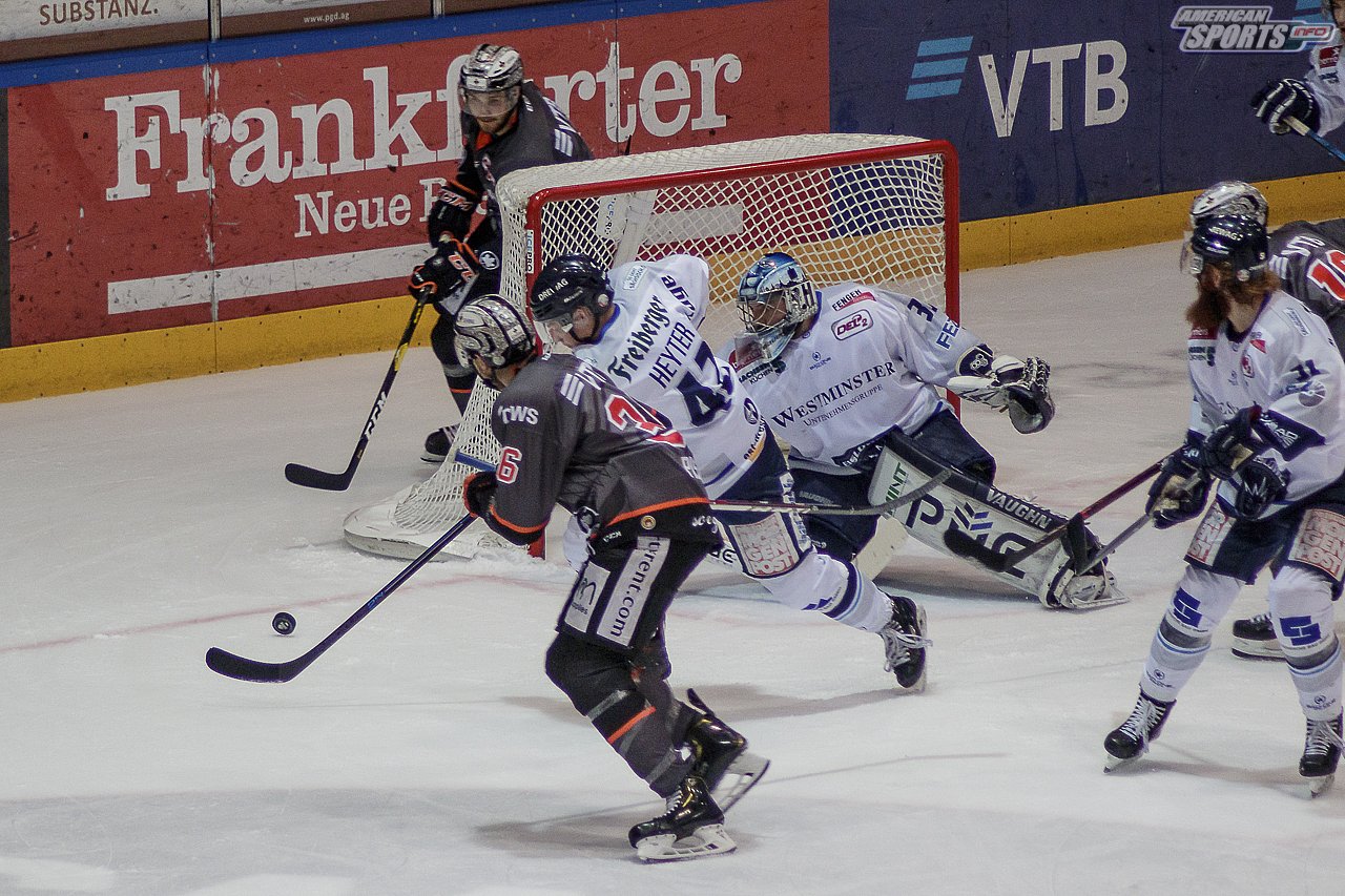 DEL2: Löwen Frankfurt vs. Dresdner Eislöwen 4:1 03.04.2019