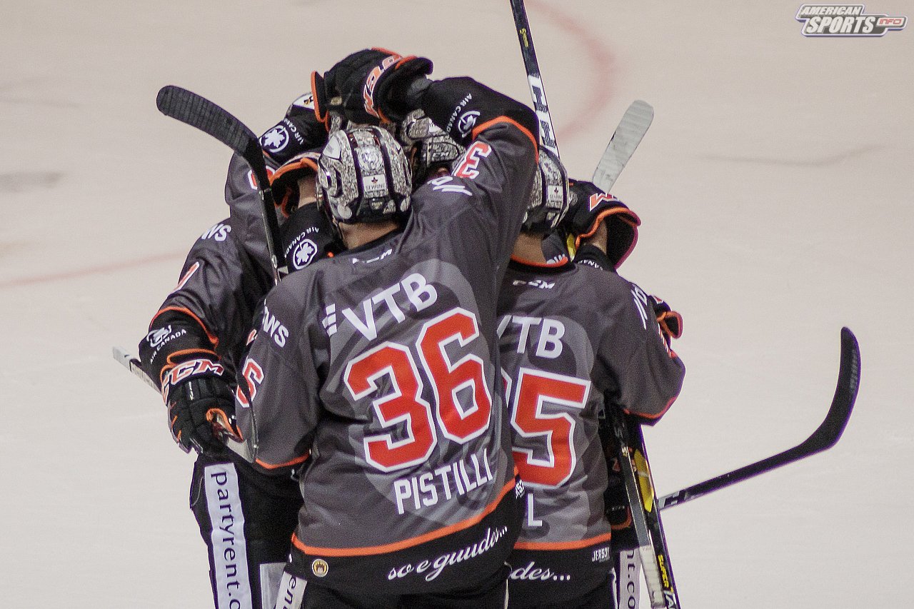 DEL2: Löwen Frankfurt vs. Dresdner Eislöwen 4:1 03.04.2019