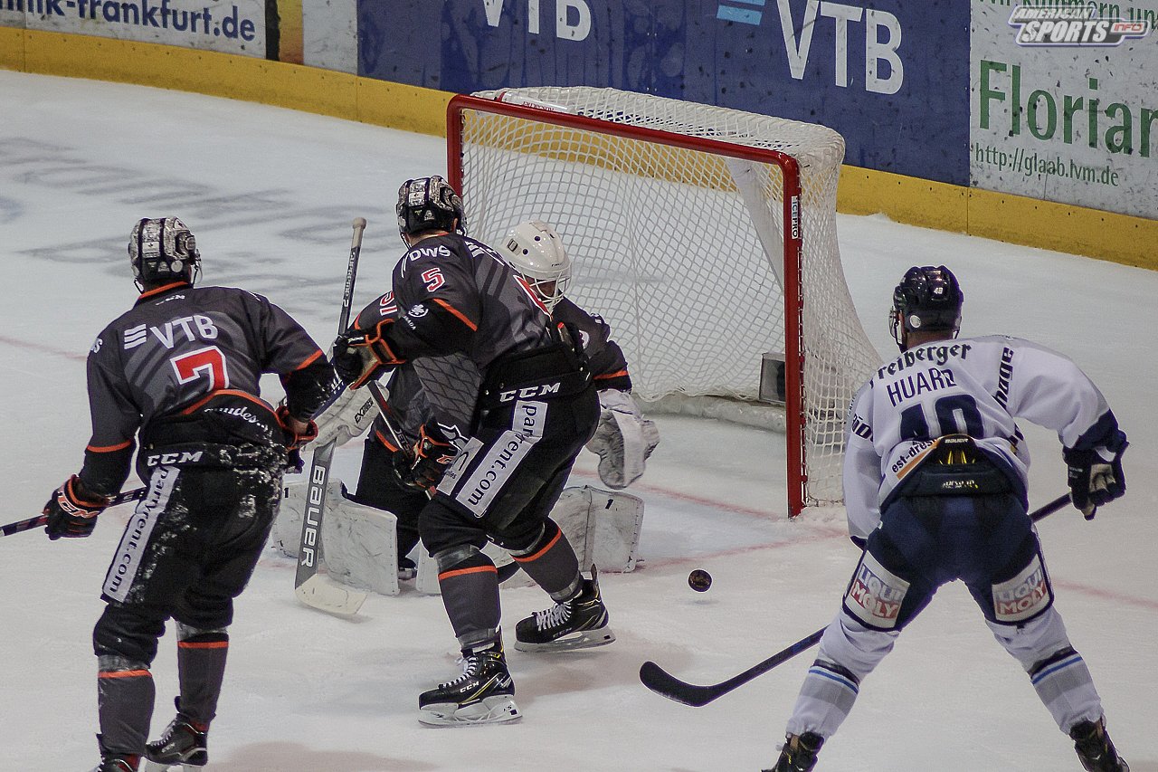 DEL2: Löwen Frankfurt vs. Dresdner Eislöwen 4:1 03.04.2019