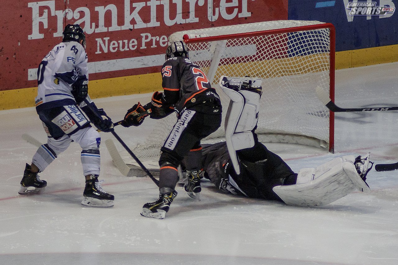 DEL2: Löwen Frankfurt vs. Dresdner Eislöwen 4:1 03.04.2019