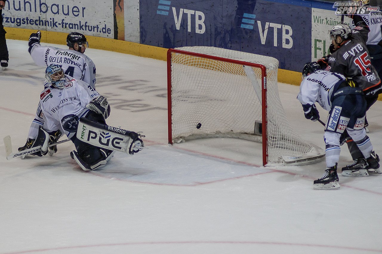 DEL2: Löwen Frankfurt vs. Dresdner Eislöwen 4:1 03.04.2019