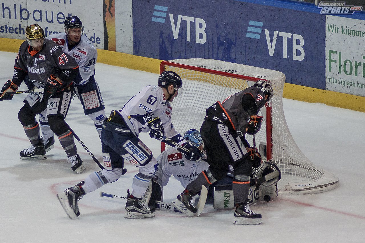 DEL2: Löwen Frankfurt vs. Dresdner Eislöwen 4:1 03.04.2019