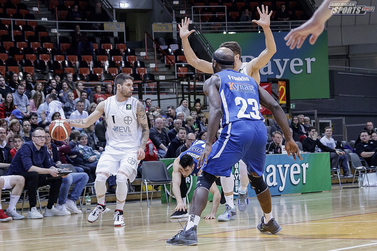 ProB Basketball: Bayer Giants Leverkusen vs. Basketball Löwen Erfurt 103:75 23.02.2019