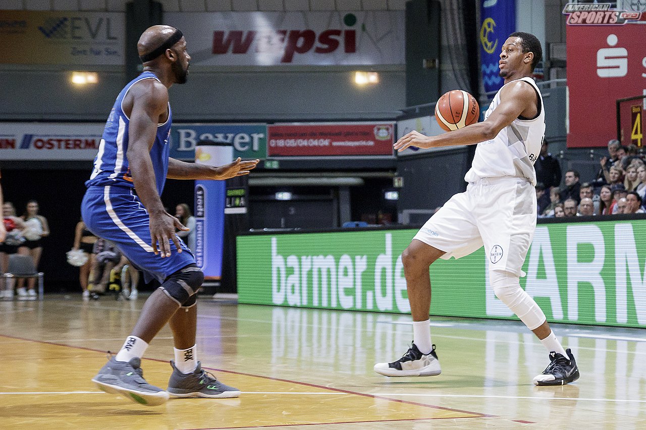 ProB Basketball: Bayer Giants Leverkusen vs. Basketball Löwen Erfurt 103:75 23.02.2019