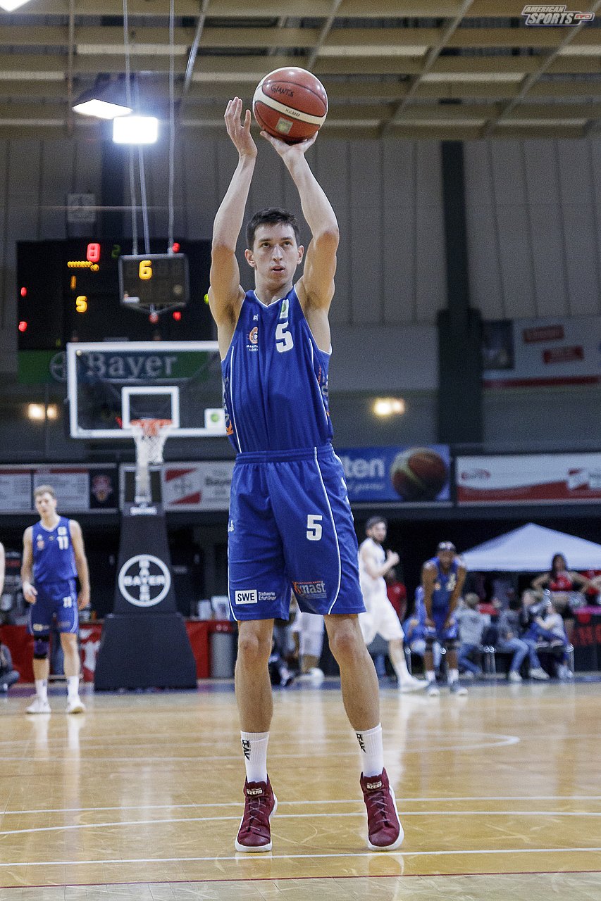 ProB Basketball: Bayer Giants Leverkusen vs. Basketball Löwen Erfurt 103:75 23.02.2019