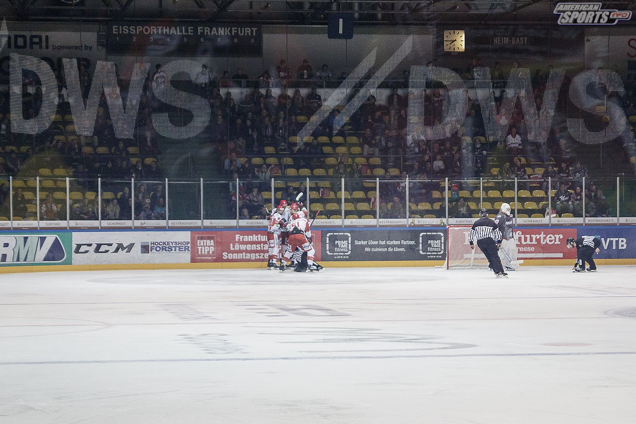 DEL2: Löwen Frankfurt vs. Eispiraten Crimmitschau 7:4 26.03.2019