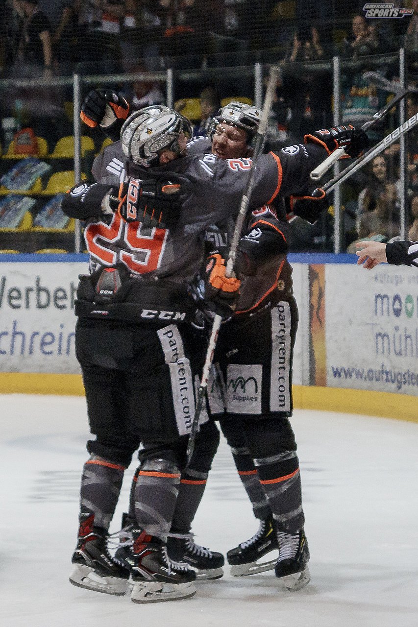 DEL2: Löwen Frankfurt vs. Eispiraten Crimmitschau 7:4 26.03.2019