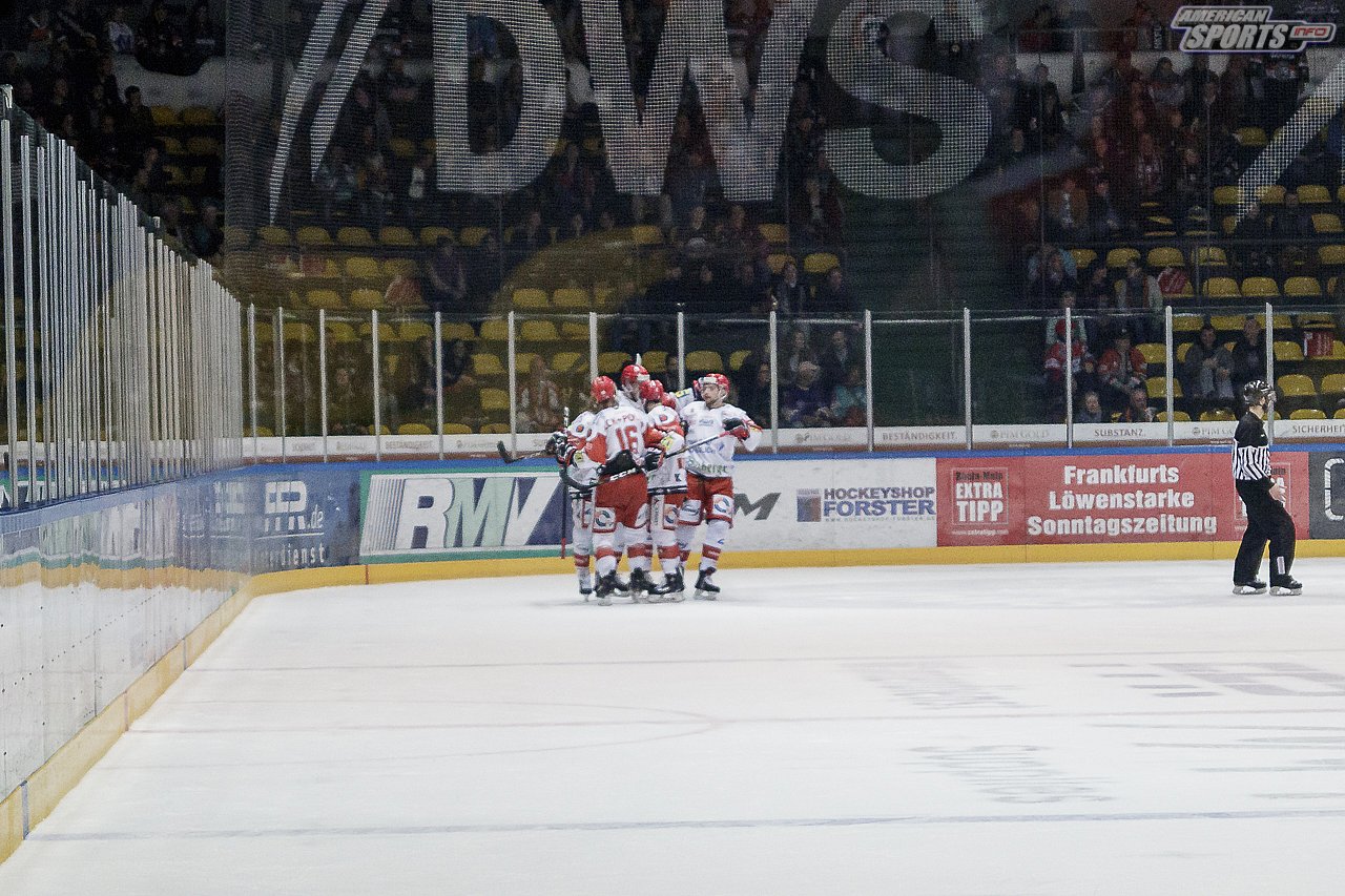 DEL2: Löwen Frankfurt vs. Eispiraten Crimmitschau 7:4 26.03.2019