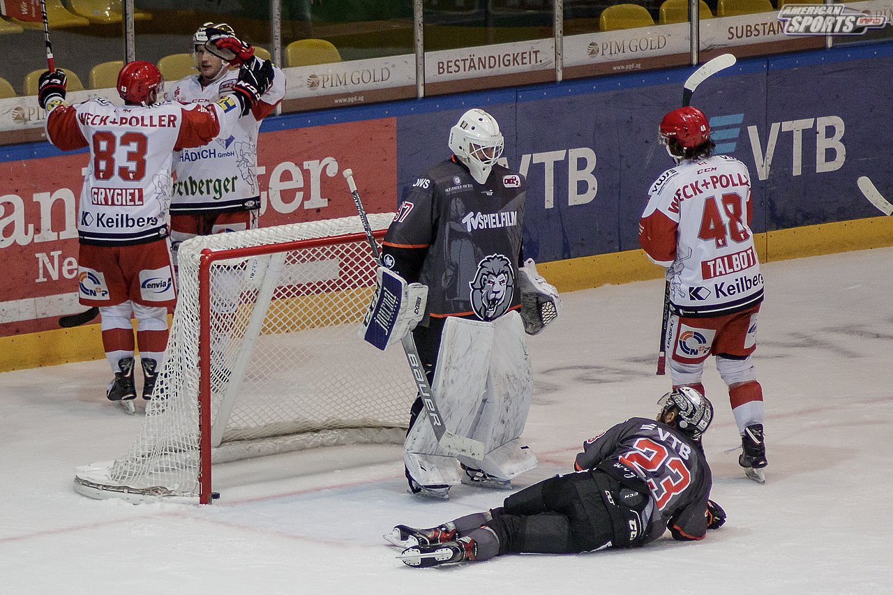DEL2: Löwen Frankfurt vs. Eispiraten Crimmitschau 7:4 26.03.2019