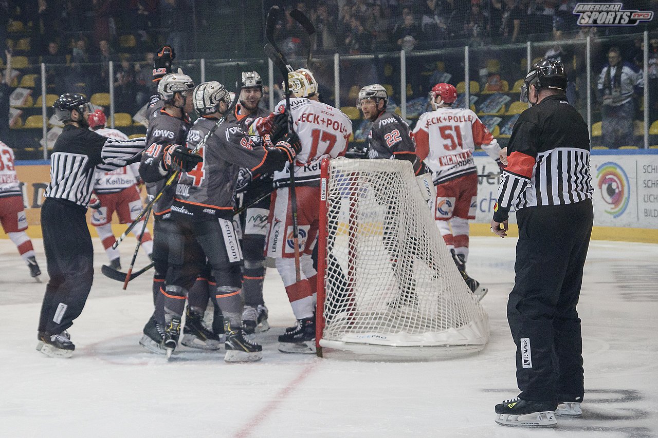 DEL2: Löwen Frankfurt vs. Eispiraten Crimmitschau 7:4 26.03.2019