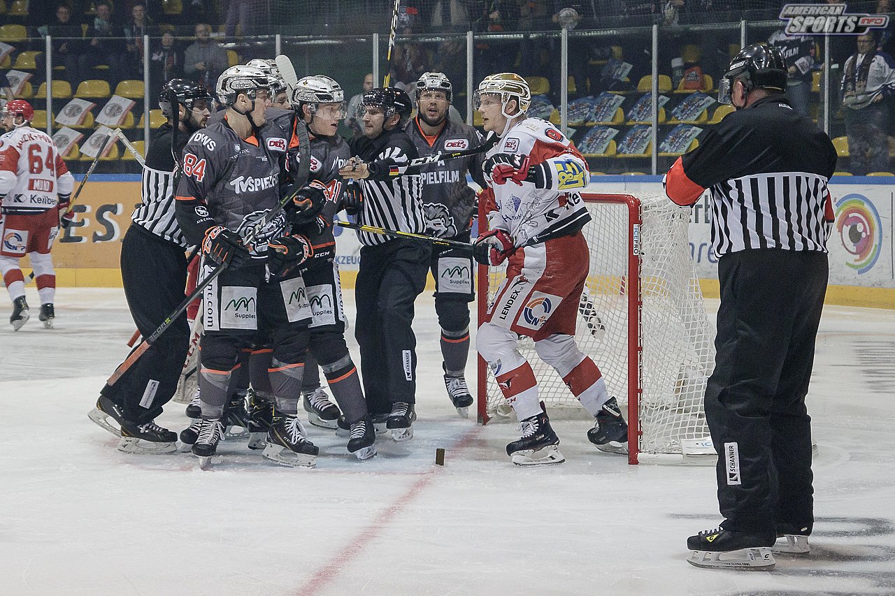 DEL2: Löwen Frankfurt vs. Eispiraten Crimmitschau 7:4 26.03.2019