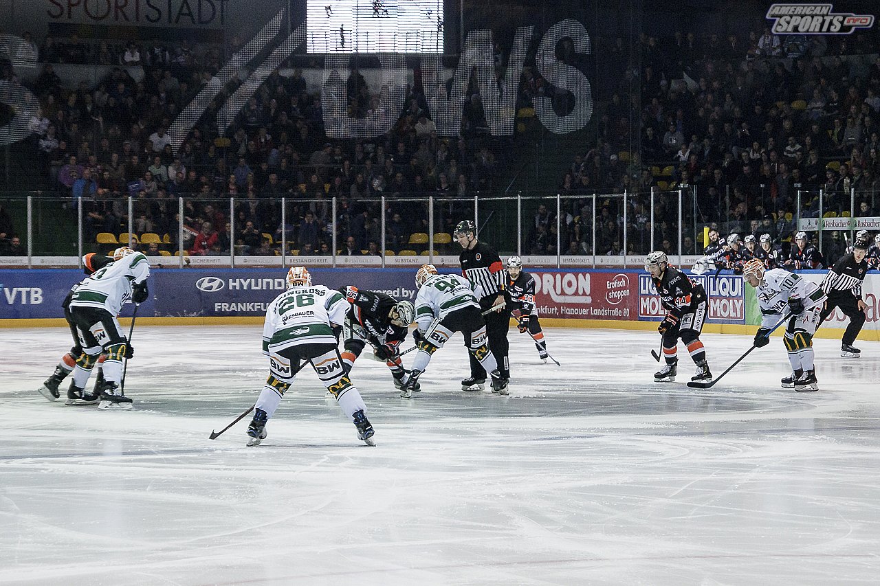 DEL2: Löwen Frankfurt vs. Bietigheim Steelers 5:4 n.V. 24.02.2019