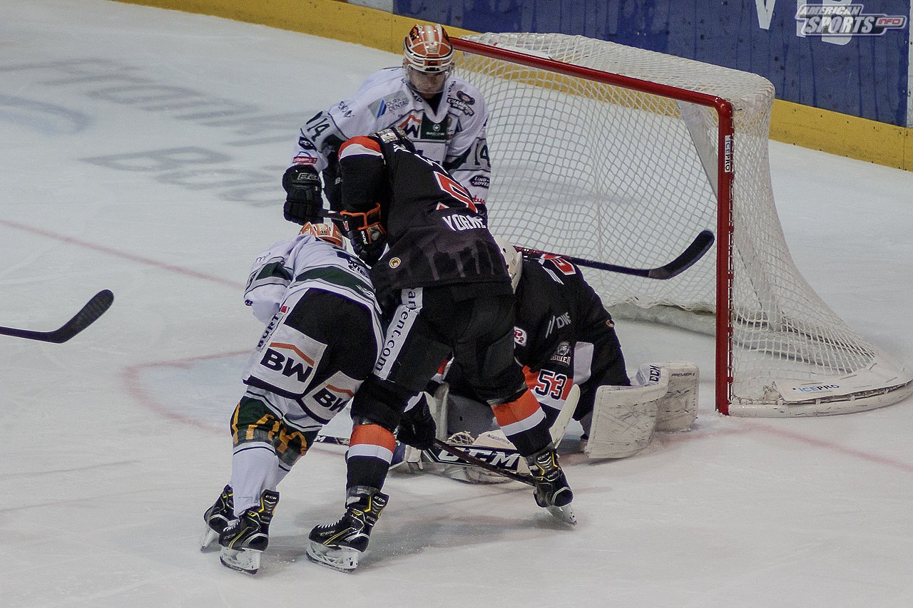 DEL2: Löwen Frankfurt vs. Bietigheim Steelers 5:4 n.V. 24.02.2019