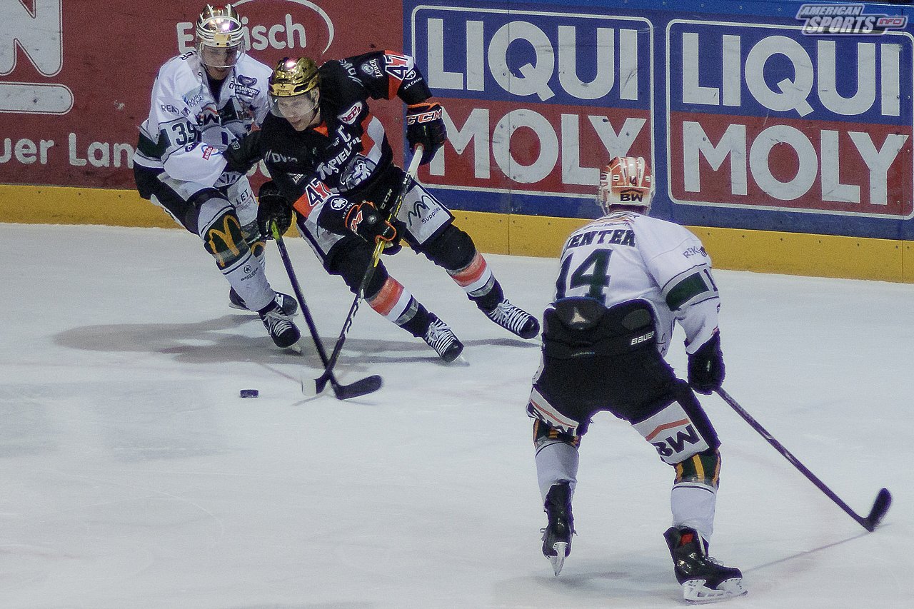 DEL2: Löwen Frankfurt vs. Bietigheim Steelers 5:4 n.V. 24.02.2019