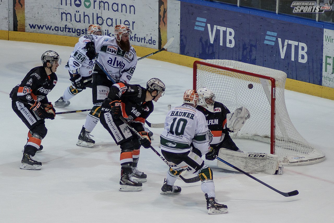 DEL2: Löwen Frankfurt vs. Bietigheim Steelers 5:4 n.V. 24.02.2019