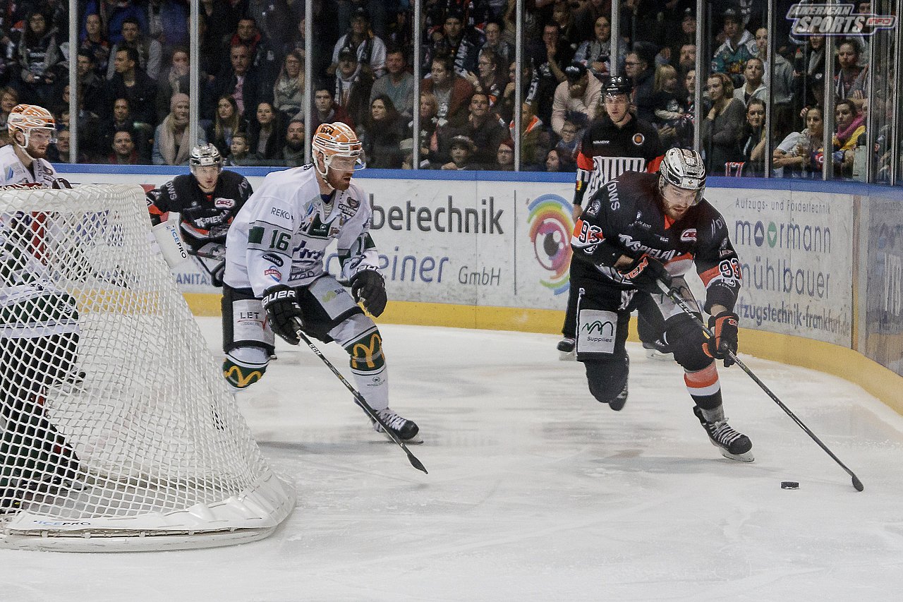 DEL2: Löwen Frankfurt vs. Bietigheim Steelers 5:4 n.V. 24.02.2019