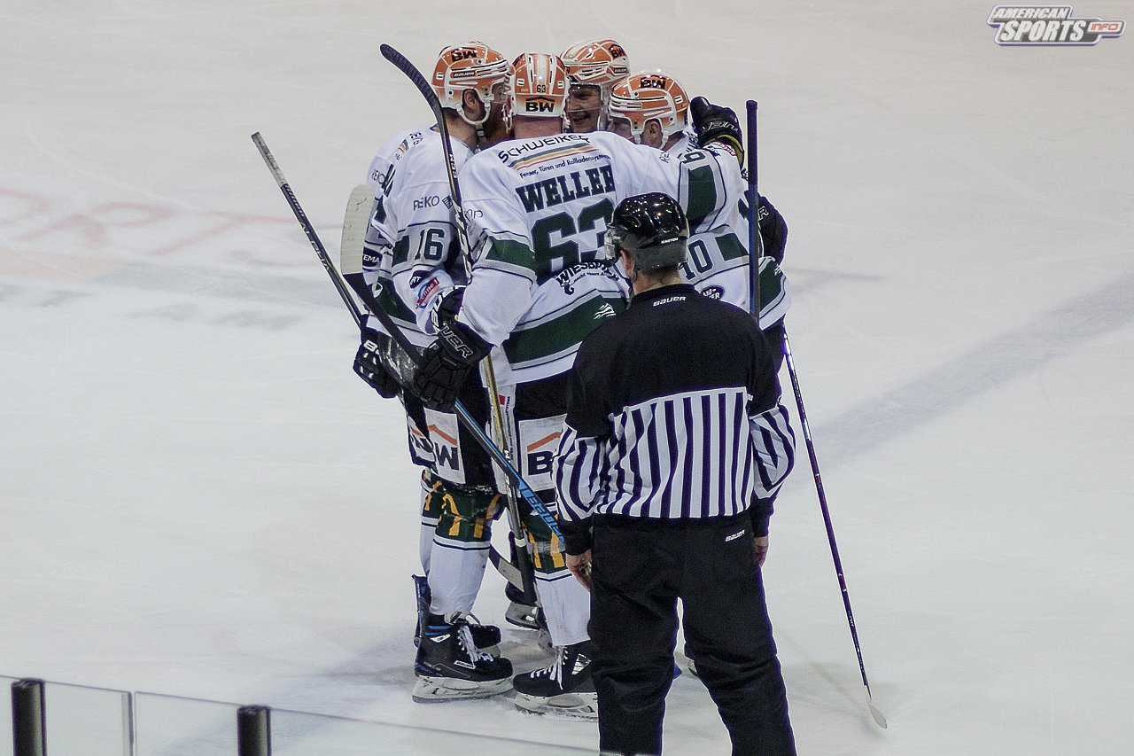 DEL2: Löwen Frankfurt vs. Bietigheim Steelers 5:4 n.V. 24.02.2019