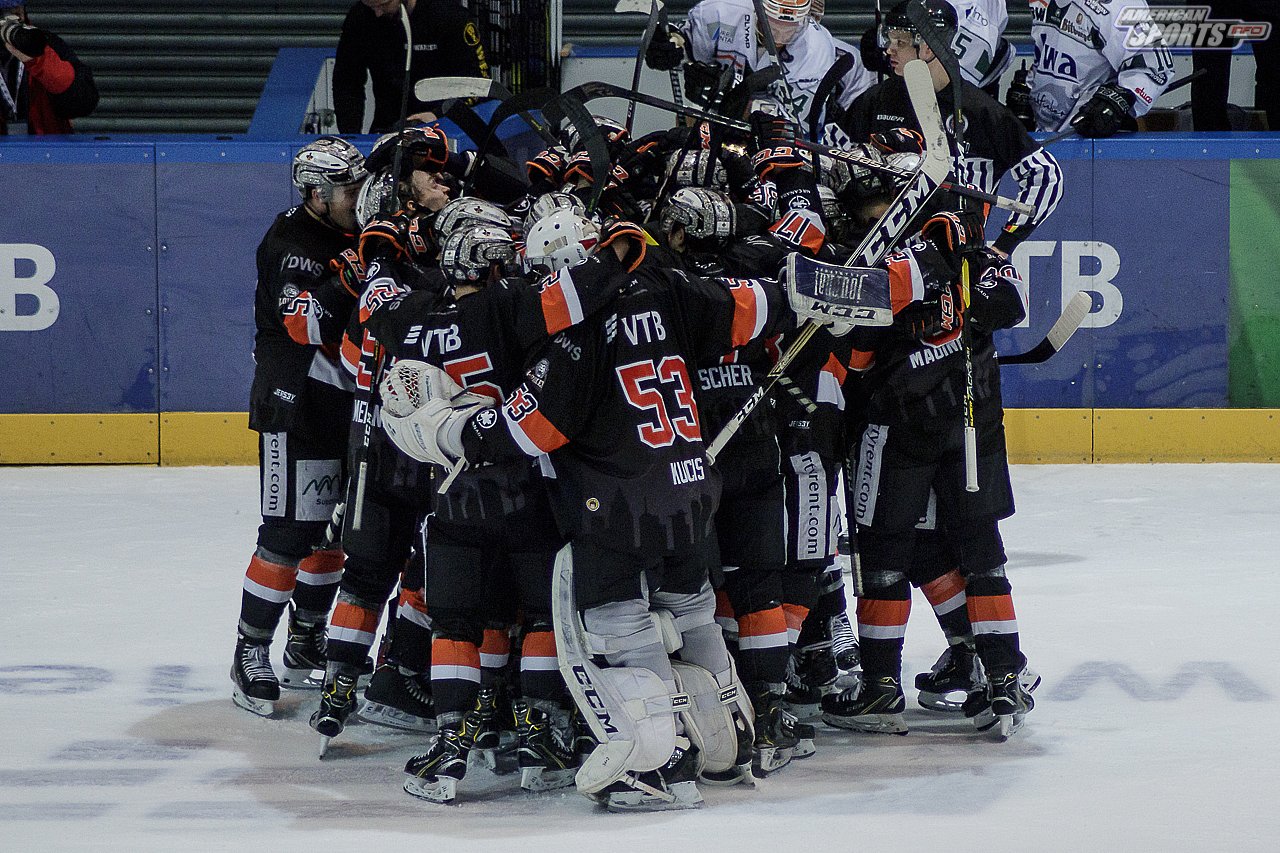 DEL2: Löwen Frankfurt vs. Bietigheim Steelers 5:4 n.V. 24.02.2019