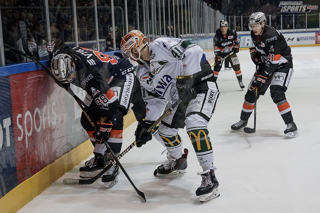 DEL2: Löwen Frankfurt vs. Bietigheim Steelers 5:4 n.V. 24.02.2019