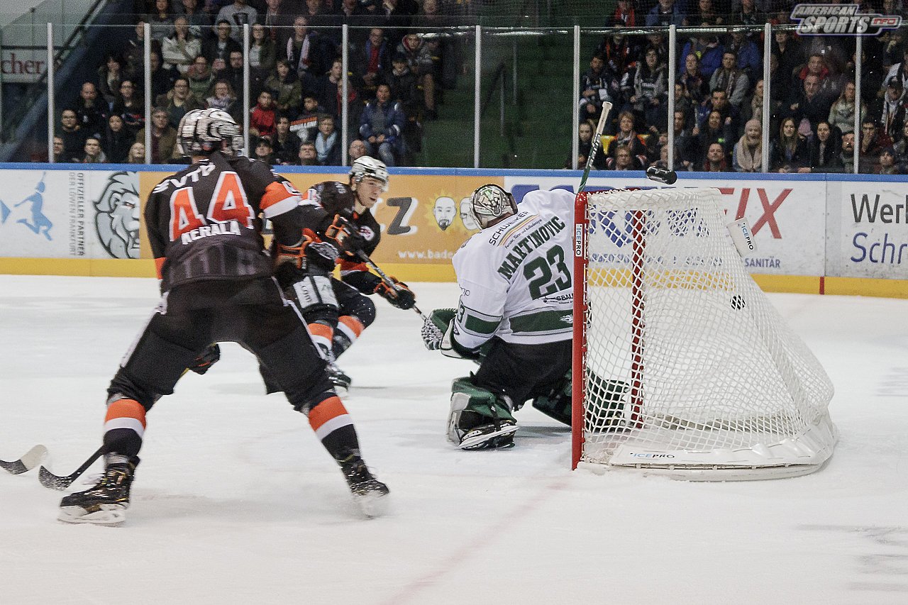 DEL2: Löwen Frankfurt vs. Bietigheim Steelers 5:4 n.V. 24.02.2019