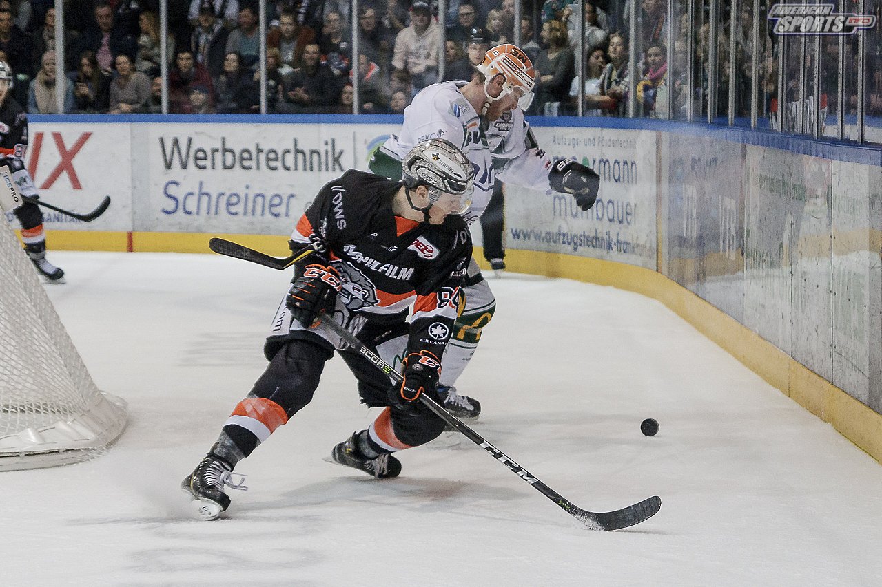 DEL2: Löwen Frankfurt vs. Bietigheim Steelers 5:4 n.V. 24.02.2019