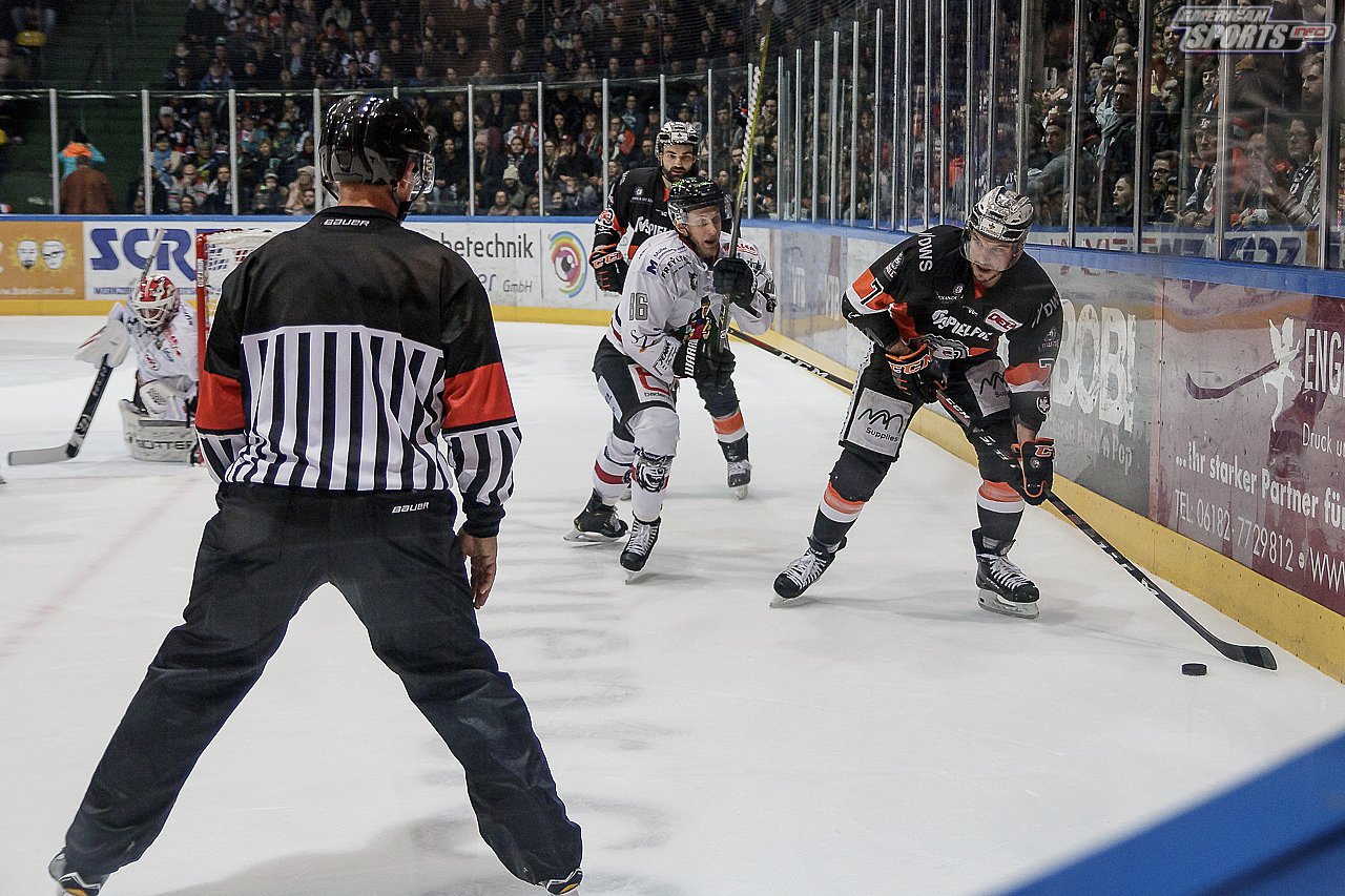 DEL2: Löwen Frankfurt vs. EHC Freiburg 4:1 01.02.2019