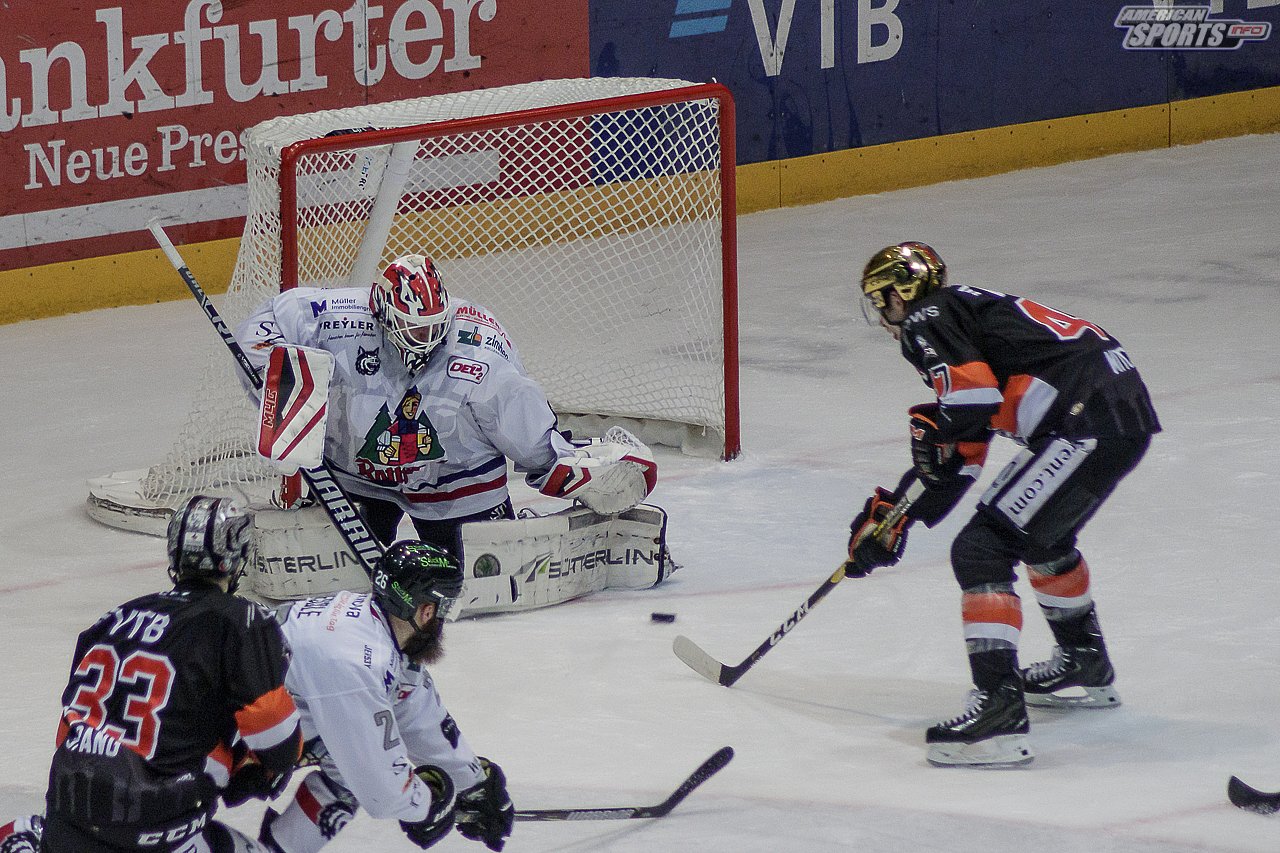 DEL2: Löwen Frankfurt vs. EHC Freiburg 4:1 01.02.2019