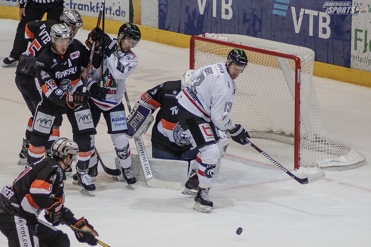 DEL2: Löwen Frankfurt vs. EHC Freiburg 4:1 01.02.2019