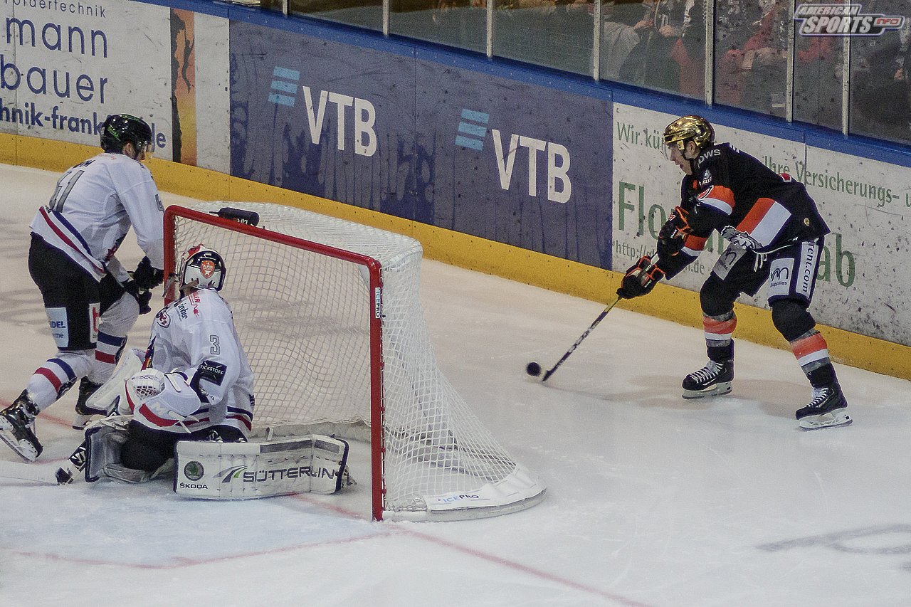 DEL2: Löwen Frankfurt vs. EHC Freiburg 4:1 01.02.2019