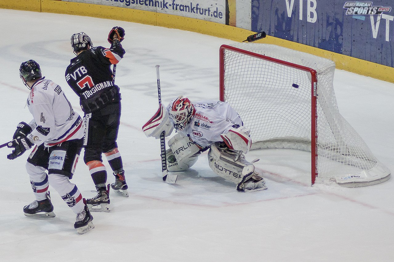 DEL2: Löwen Frankfurt vs. EHC Freiburg 4:1 01.02.2019