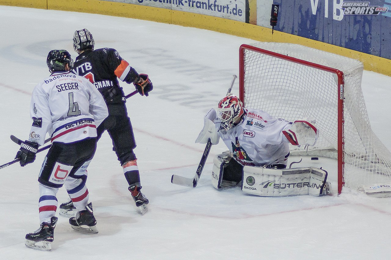 DEL2: Löwen Frankfurt vs. EHC Freiburg 4:1 01.02.2019