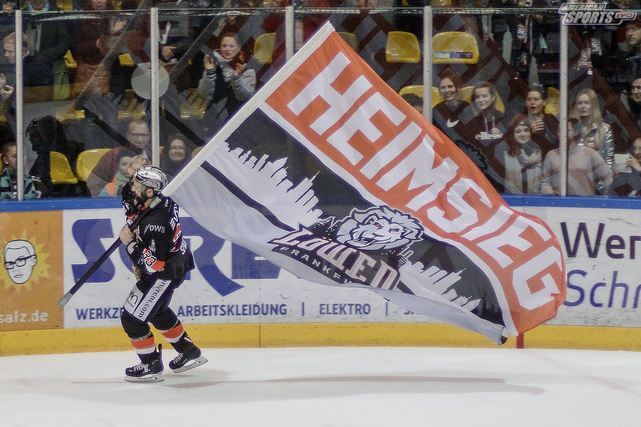 DEL2: Löwen Frankfurt vs. EHC Freiburg 4:1 01.02.2019