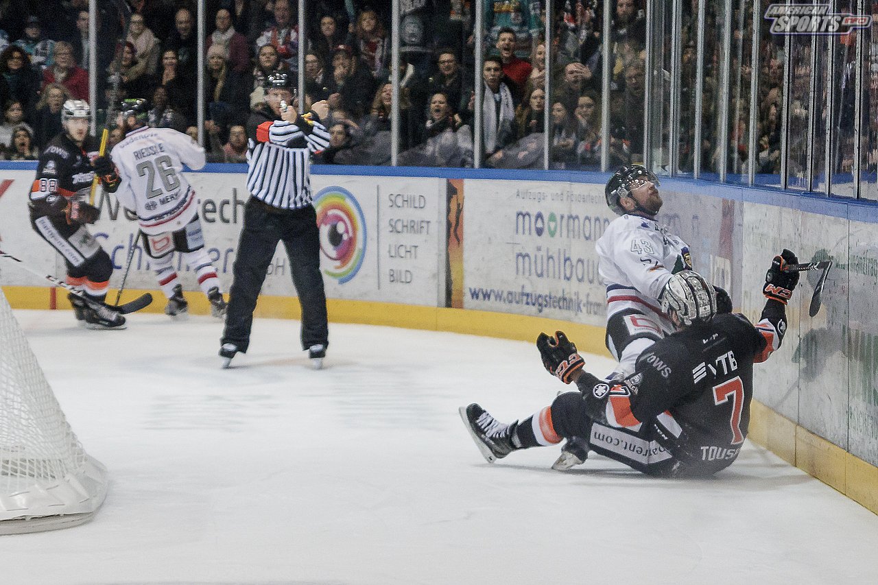 DEL2: Löwen Frankfurt vs. EHC Freiburg 4:1 01.02.2019