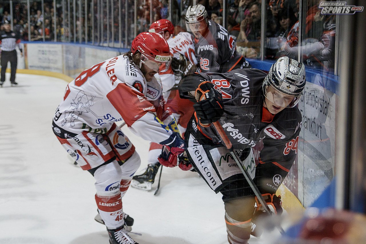 DEL2: Löwen Frankfurt vs. Eispiraten Crimmitschau 2:0 22.03.2019