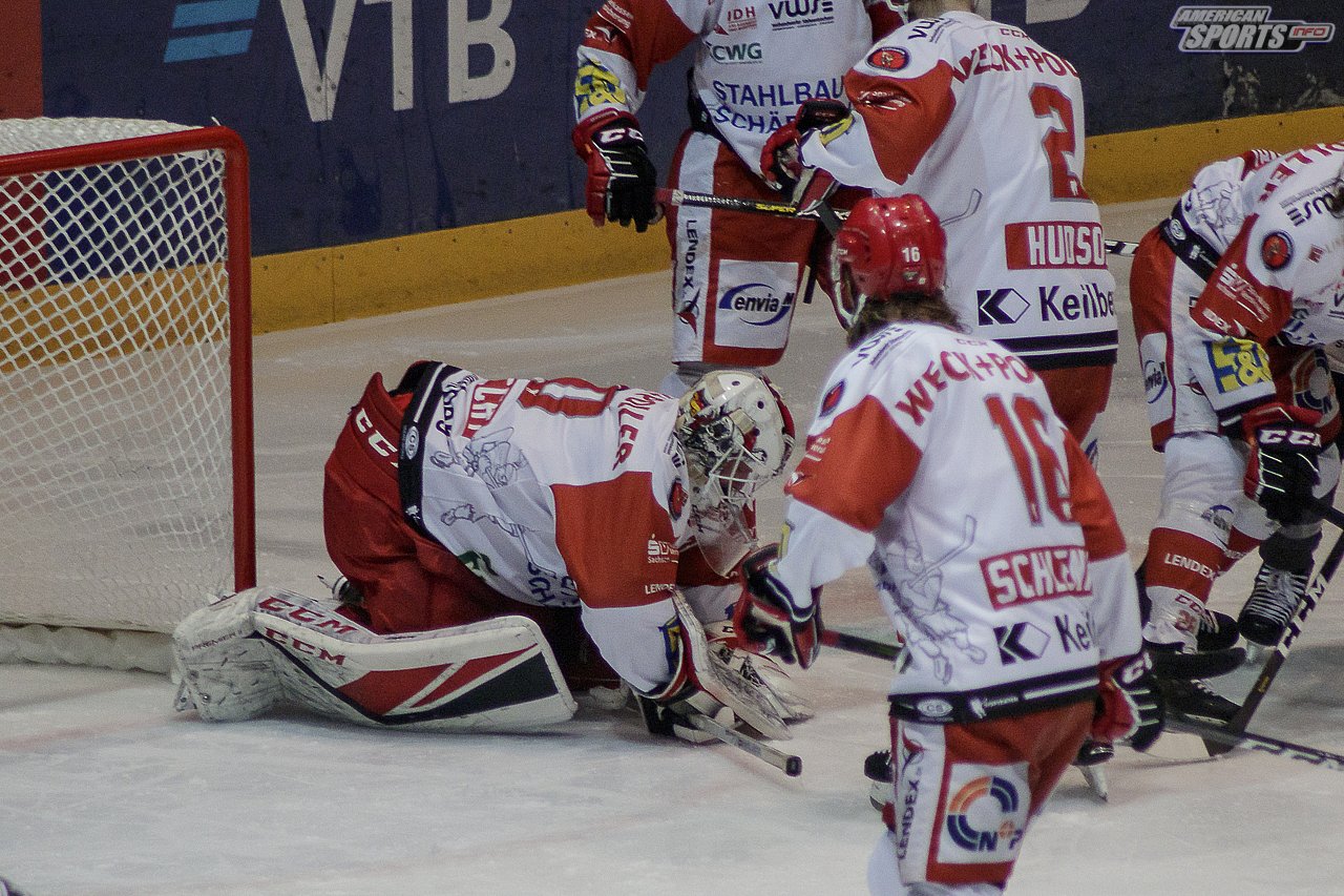 DEL2: Löwen Frankfurt vs. Eispiraten Crimmitschau 2:0 22.03.2019