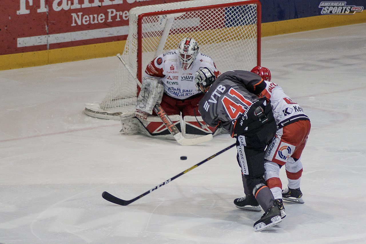 DEL2: Löwen Frankfurt vs. Eispiraten Crimmitschau 2:0 22.03.2019