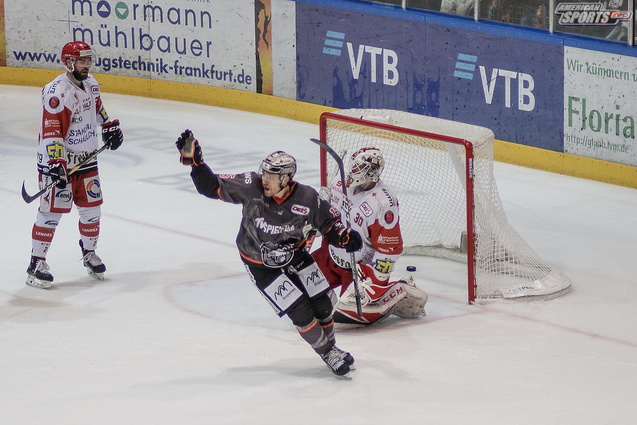 DEL2: Löwen Frankfurt vs. Eispiraten Crimmitschau 2:0 22.03.2019