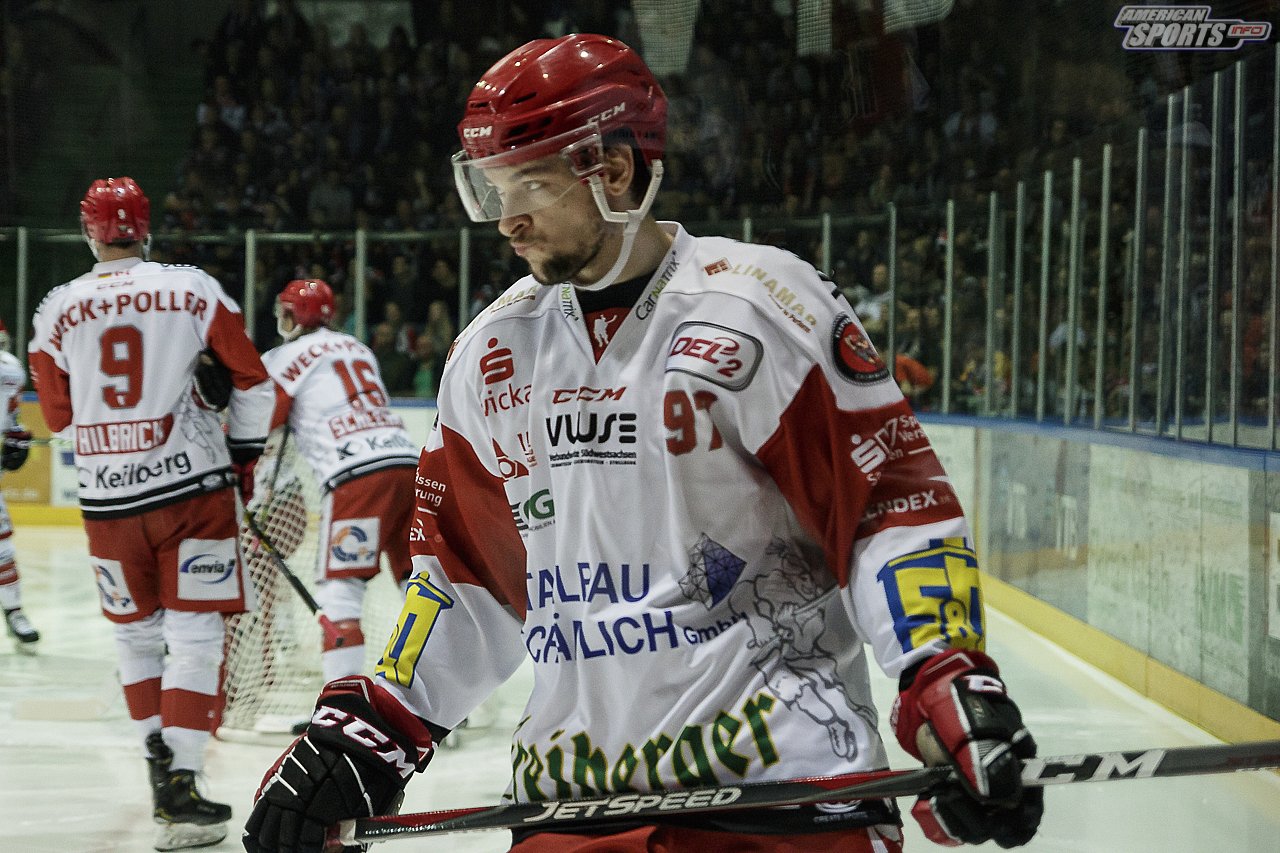 DEL2: Löwen Frankfurt vs. Eispiraten Crimmitschau 2:0 22.03.2019