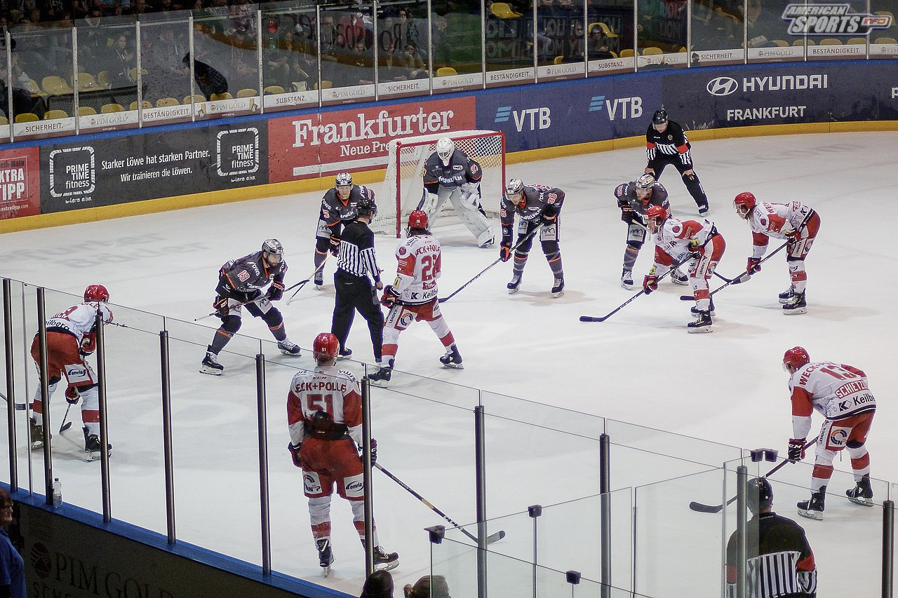 DEL2: Löwen Frankfurt vs. Eispiraten Crimmitschau 2:0 22.03.2019